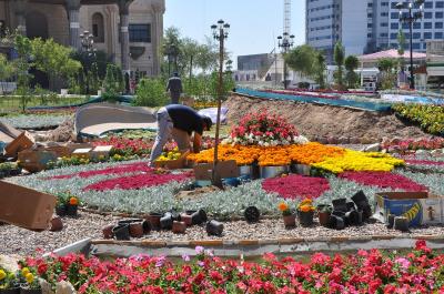 استعدادات واسعة لافتتاح معرض الزهور السنوي الرابع في محافظة البصرة