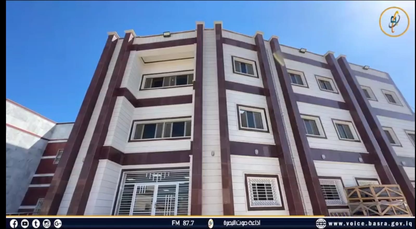 انجاز 83 ٪ من مشروع بناء ردهات في مستشفى المدينة شمال البصرة