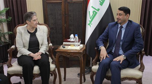 الأمين العام لمجلس الوزراء يبحث مع اليونامي خطوات عملها القادمة في العراق