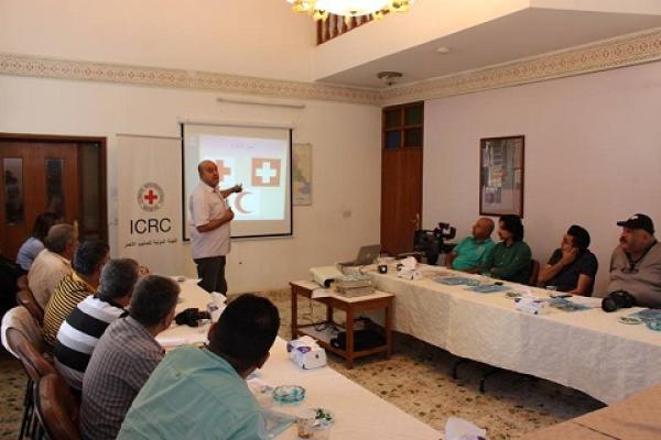 اللجنة الدولية للصليب الأحمر  تقيم ورشة عمل في حماية الصحفيين خلال الحروب والنزاعات المسلحة