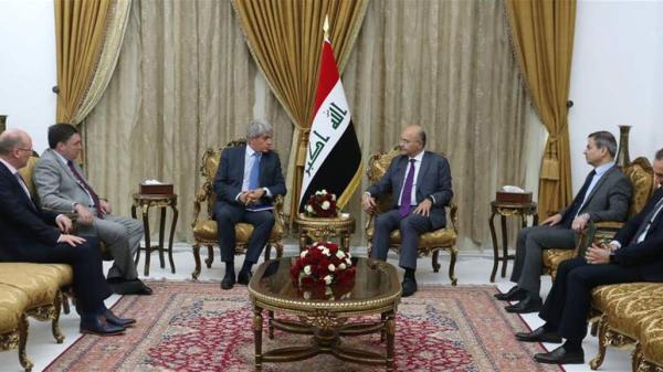 رئيس الجمهورية: العراق حريص على اقامة علاقات متوازنة بين إيران وأميركا