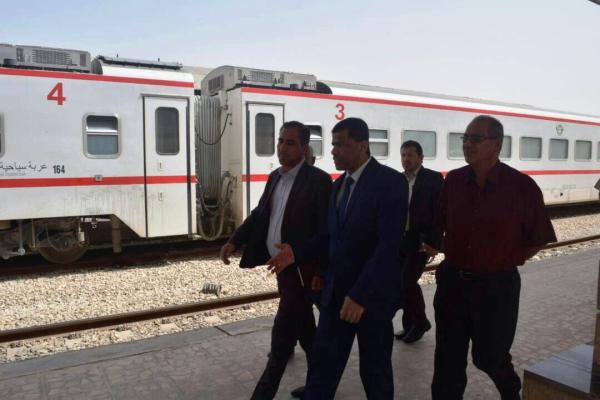 البصرة بصدد تفعيل إنشاء خط سكة حديد مع محافظة خوزستان الايرانية