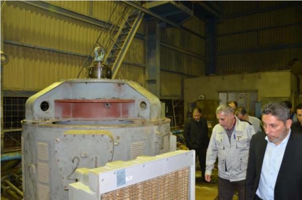 النائب الاول لمحافظ البصرة يشرف على اعمال صيانة مضخات ماء محطة كهرباء النجيبية البخارية