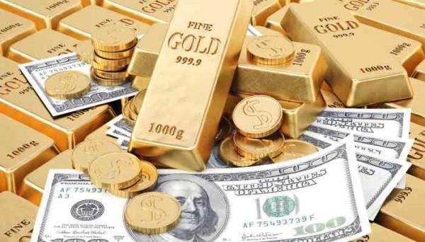 الدولار يتسبب بتراجع اسعار الذهب