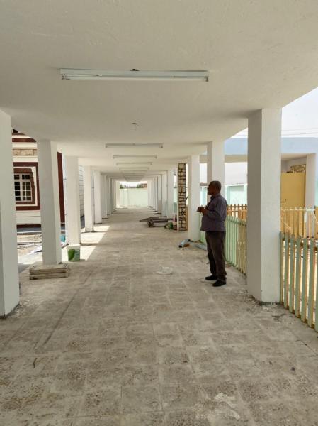 شركة محلية تنجز بناء مدرسة ١٨ صف وتواصل الاعمال في مشروع آخر بقضاء الزبير.