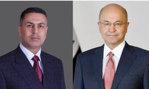 محافظ البصرة يتلقى اتصالا هاتفيّاً من رئيس الجمهورية برهم صالح