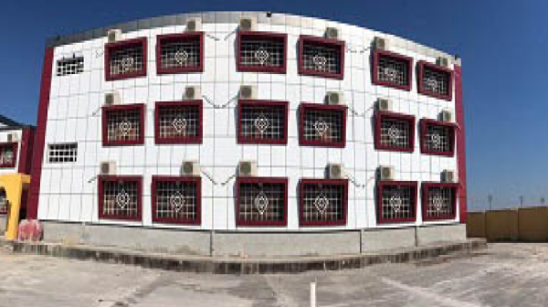 اكمال مشروع إنشاء مدرسة في منطقة بيت عكاب شمال البصرة