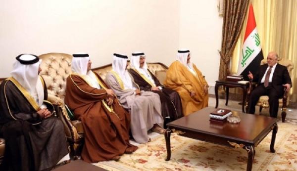 العبادي يؤكد لوزير خارجية البحرين اهمية الوقوف بوجه الاستقطاب الطائفي