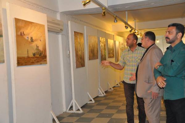 جامعة البصرة تنظم المعرض السنوي لطلبة الفنون الجميلة