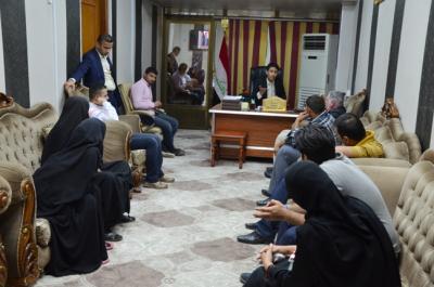نائب محافظ البصرة يلتقي بالمواطنين ضمن مشروع يوم الخميس الاسبوعي