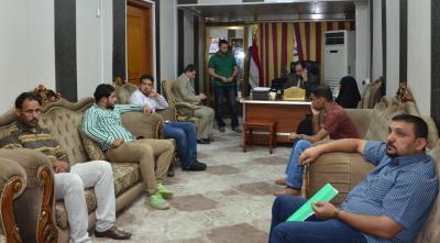 النائب الاول لمحافظ البصرة ينظر بمطالب المواطنين ضمن مشروع يوم الخميس الاسبوعي