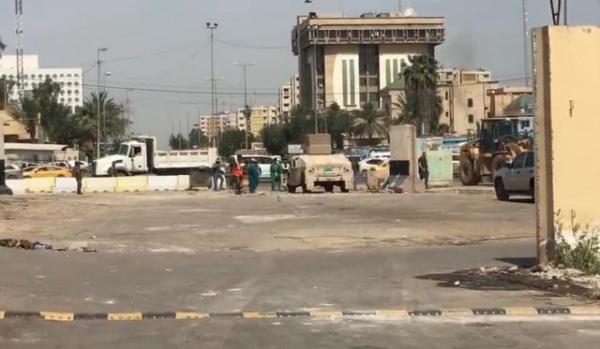 مكتب عبد المهدي: المباشرة بأعمال فتح طريق وسط بغداد مغلق منذ 1991