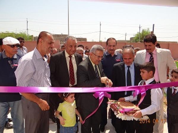 افتتاح مدرسة لؤلؤة الخليج في قضاء الفاو