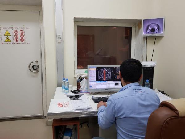 وحدة الرنين المغناطيسي في مستشفى شركة نفط البصرة تستقبل يوميا 25 حالة مرضية