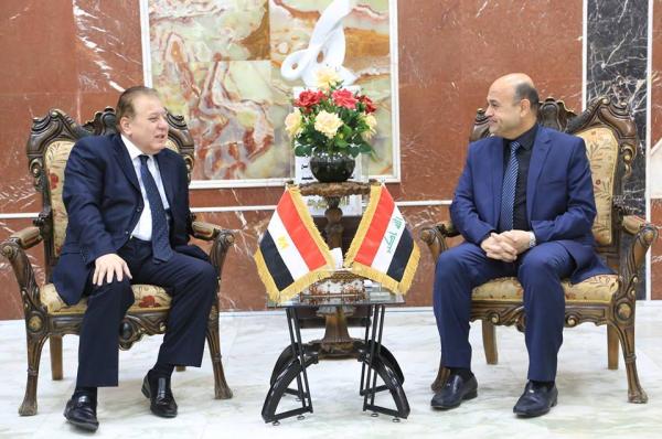 محافظ البصرة يستقبل القنصل المصري في المحافظة