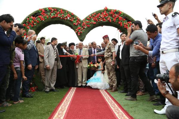 محافظ البصرة يفتتح معرض الزهور الدولي الرابع بحلته الجديدة