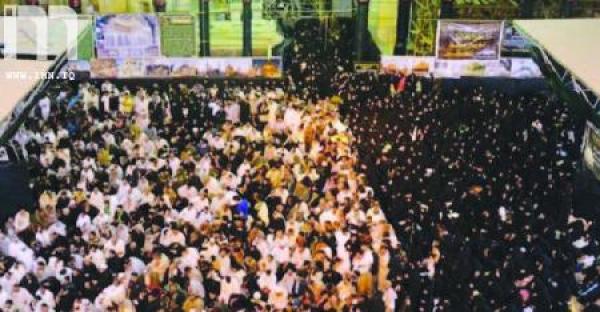 عشرات الآلاف أحيوا ذكرى استشهاد الإمام الهادي(ع)