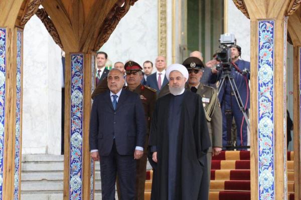 رئيس مجلس الوزراء السيد عادل عبد المهدي يلتقي في طهران رئيس الجمهورية الاسلامية الايرانية الدكتور حسن روحاني