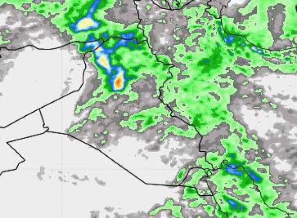 توقعات حالة الطقس اليوم  الخميس والجمعة  طبقا لخرائط الطقس الصادرة