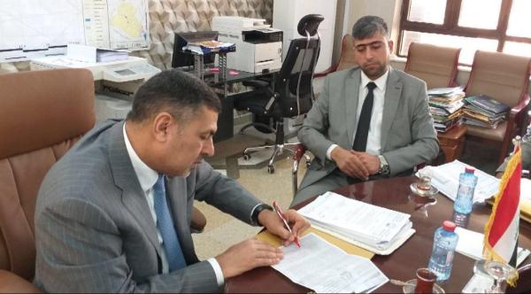 العيداني يعلن الموافقة على تخصيص قطعة ارض سكنية خاصة بموظفي رئاسة استئناف البصرة