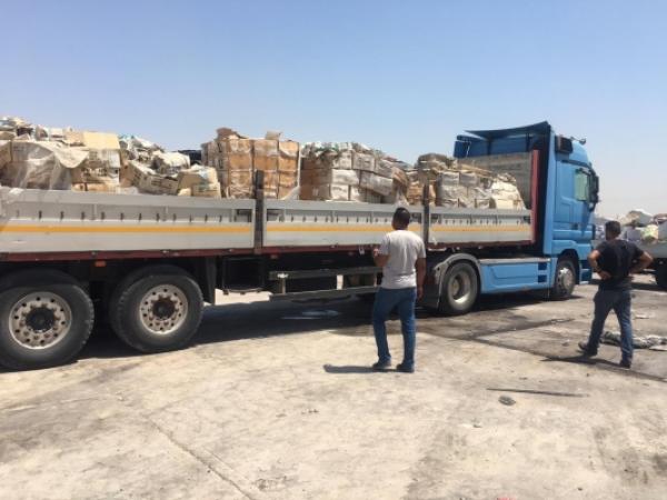 إتلاف شحنة متنوعة منتهية الصلاحية وتالفة في مطار بغداد الدولي